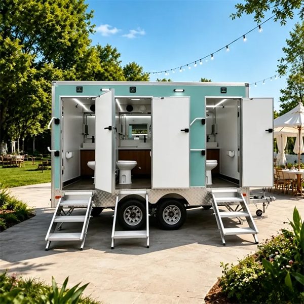 3 Station Toilet Trailer 3 Station Toilet Trailer